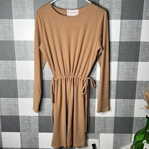 Charles Henry Ribbed Dress